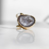 Geode Ring - Black Pearl